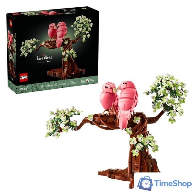 Конструктор LEGO Ideas 21365 Влюблённые птицы - Изображение №1 — Интернет-магазин Time-Shop