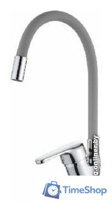 Смеситель Ledeme L4132-9 (хром/серый) - Изображение №1 — Интернет-магазин Time-Shop