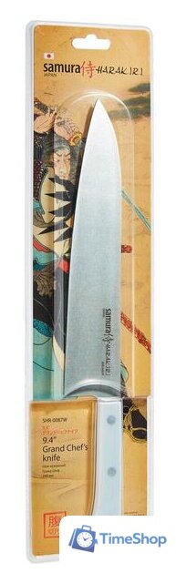 Кухонный нож Samura Harakiri SHR-0087W - Изображение №5 — Интернет-магазин Time-Shop