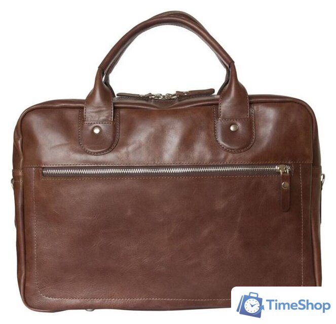 Мужская сумка Carlo Gattini Fratello 1014-02 (коричневый) - Изображение №3 — Интернет-магазин Time-Shop