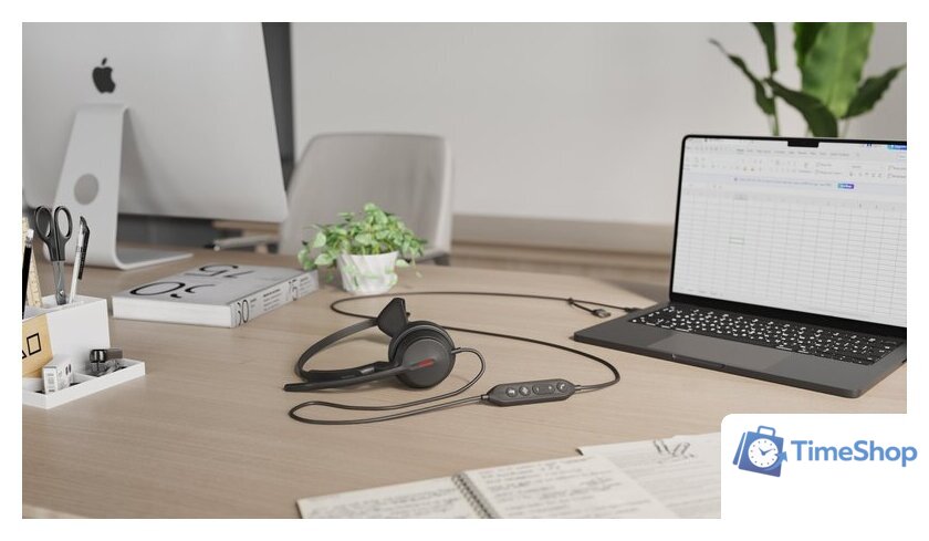 Офисная гарнитура Yealink UH44 Dual UC USB-C/A - Изображение №7 — Интернет-магазин Time-Shop
