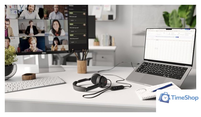 Офисная гарнитура Yealink UH44 Dual UC USB-C/A - Изображение №6 — Интернет-магазин Time-Shop