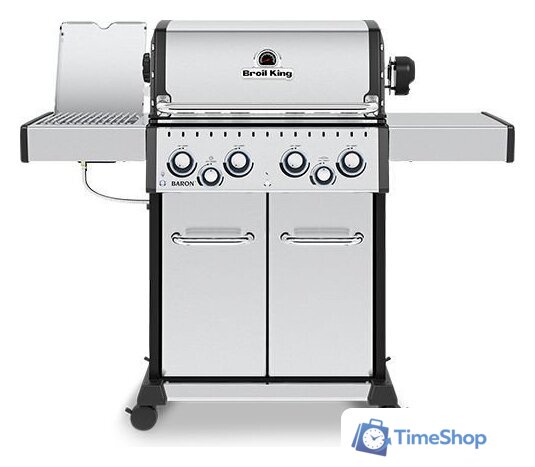 Газовый гриль для дачи Broil King Baron S 490 IR 875983PL - Изображение №1 — Интернет-магазин Time-Shop