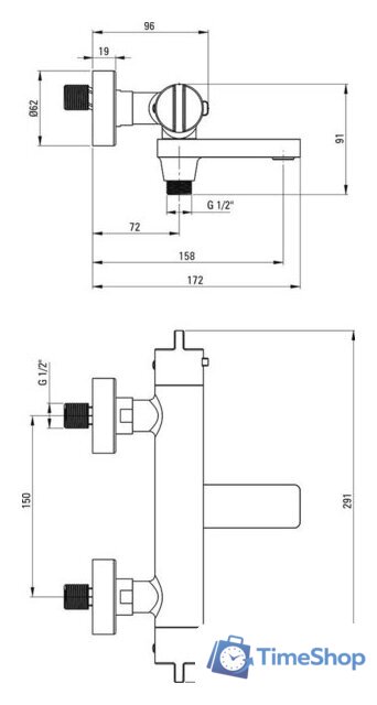 Смеситель Deante BCH Z1BT - Изображение №3 — Интернет-магазин Time-Shop