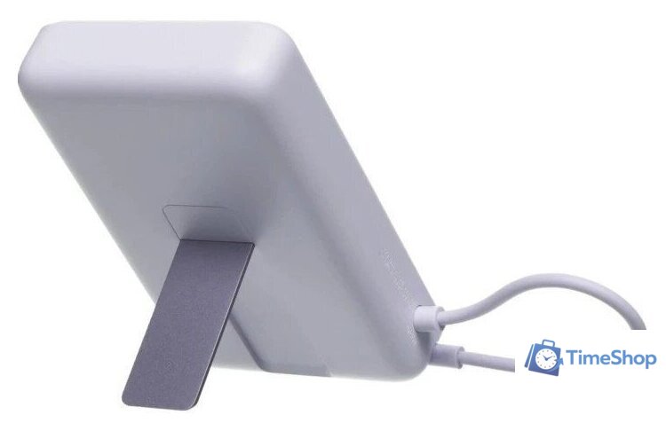 Внешний аккумулятор Xiaomi Magnetic Power Bank with Built-in Stand WPB1007Z 10000mAh (сиреневый, международная версия) - Изображение №7 — Интернет-магазин Time-Shop