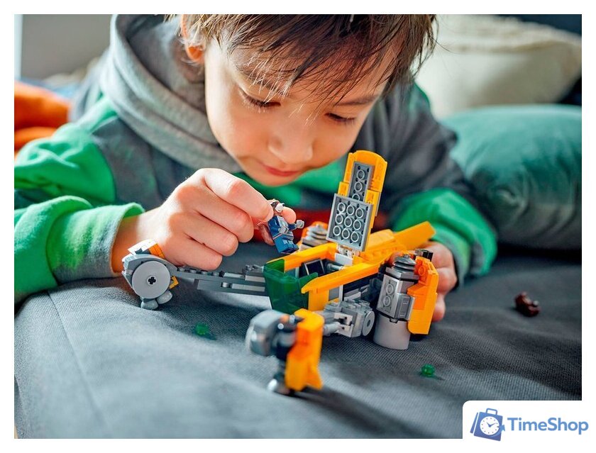 Конструктор LEGO Marvel Super Heroes 76254 Звездолет малыша Ракеты - Изображение №8 — Интернет-магазин Time-Shop