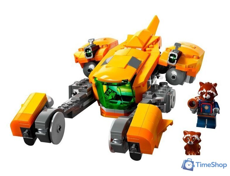 Конструктор LEGO Marvel Super Heroes 76254 Звездолет малыша Ракеты - Изображение №5 — Интернет-магазин Time-Shop
