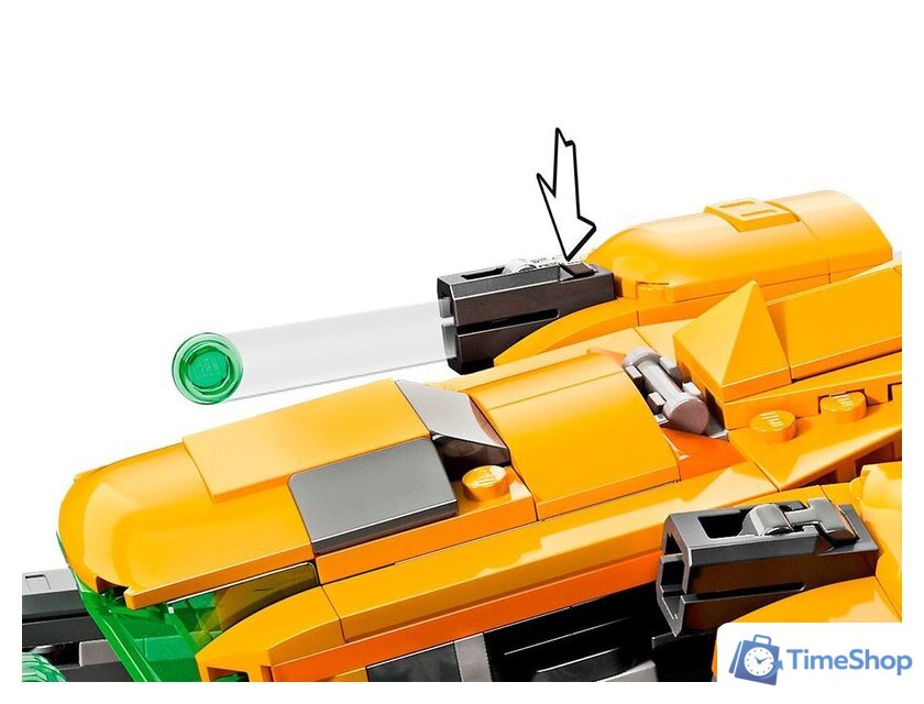 Конструктор LEGO Marvel Super Heroes 76254 Звездолет малыша Ракеты - Изображение №6 — Интернет-магазин Time-Shop