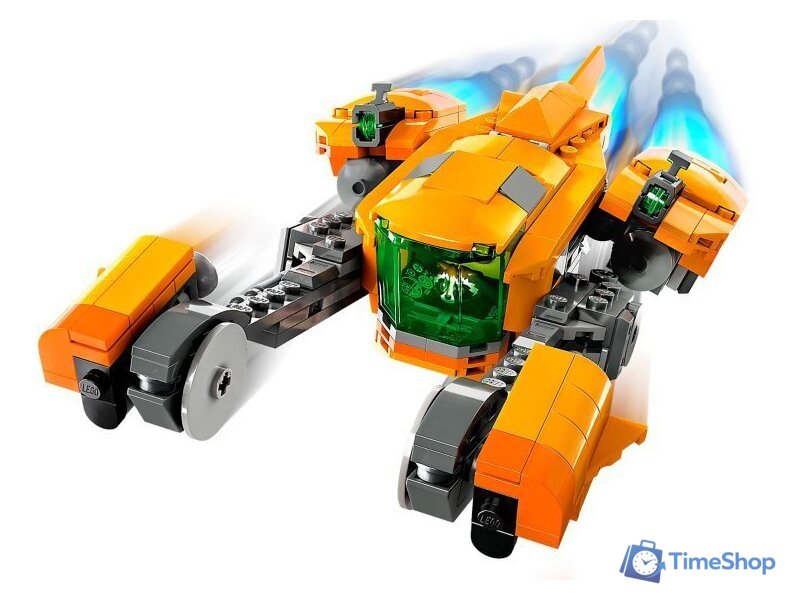 Конструктор LEGO Marvel Super Heroes 76254 Звездолет малыша Ракеты - Изображение №3 — Интернет-магазин Time-Shop