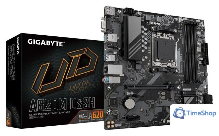 Материнская плата Gigabyte A620M DS3H (rev. 1.1) - Изображение №5 — Интернет-магазин Time-Shop