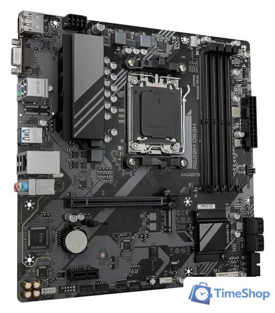 Материнская плата Gigabyte A620M DS3H (rev. 1.1) - Изображение №3 — Интернет-магазин Time-Shop