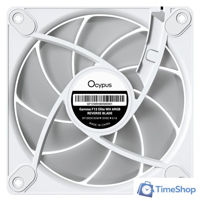Комплект вентиляторов для корпуса Ocypus Gamma F12 Elite WH ARGB Reverse Blade 3IN1 - Изображение №7 — Интернет-магазин Time-Shop