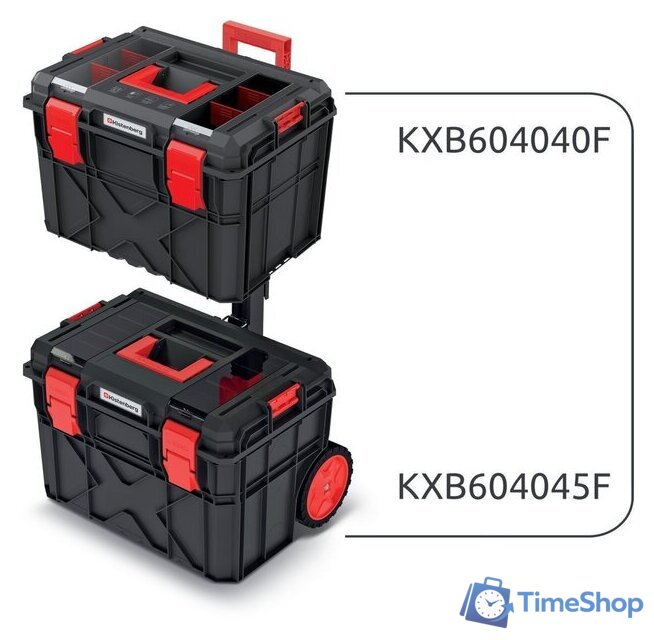Тележка Kistenberg X-Block Log Mobile Tool Box Set KXBS604085F-S411 - Изображение №3 — Интернет-магазин Time-Shop