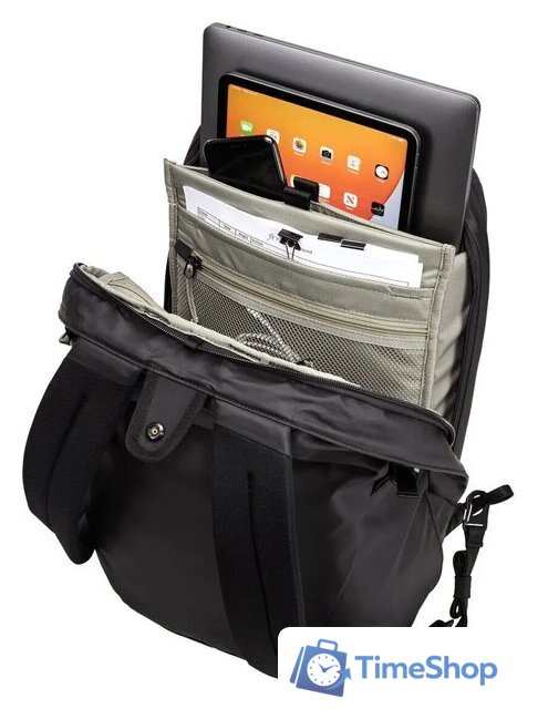 Городской рюкзак Thule Tact 21L 3205293 TACTBP116BLK (черный) - Изображение №3 — Интернет-магазин Time-Shop