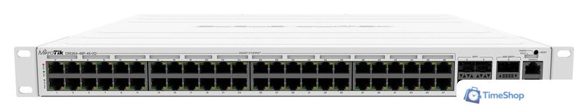 Управляемый коммутатор 3-го уровня Mikrotik CRS354-48P-4S+2Q+RM - Изображение №1 — Интернет-магазин Time-Shop
