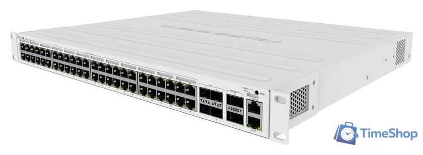 Управляемый коммутатор 3-го уровня Mikrotik CRS354-48P-4S+2Q+RM - Изображение №2 — Интернет-магазин Time-Shop
