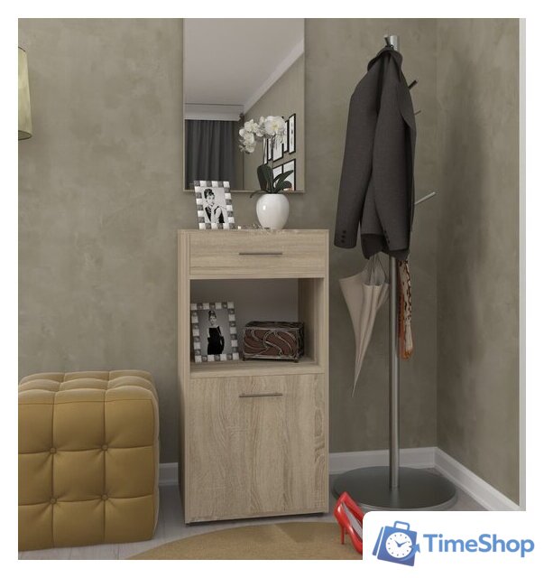 Стенка Кортекс-мебель Лара СП4 (дуб сонома) - Изображение №2 — Интернет-магазин Time-Shop