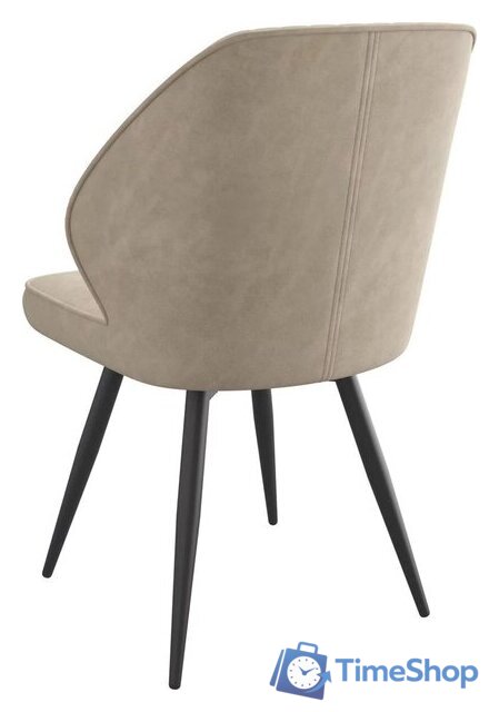 Стул Мамадома Michael-R1 360 (k02 Латте замша Lux/черный) - Изображение №2 — Интернет-магазин Time-Shop