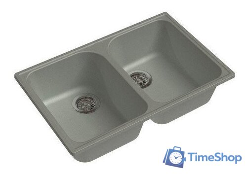 Кухонная мойка GranFest QUARZ Z-15 (серый) - Изображение №1 — Интернет-магазин Time-Shop