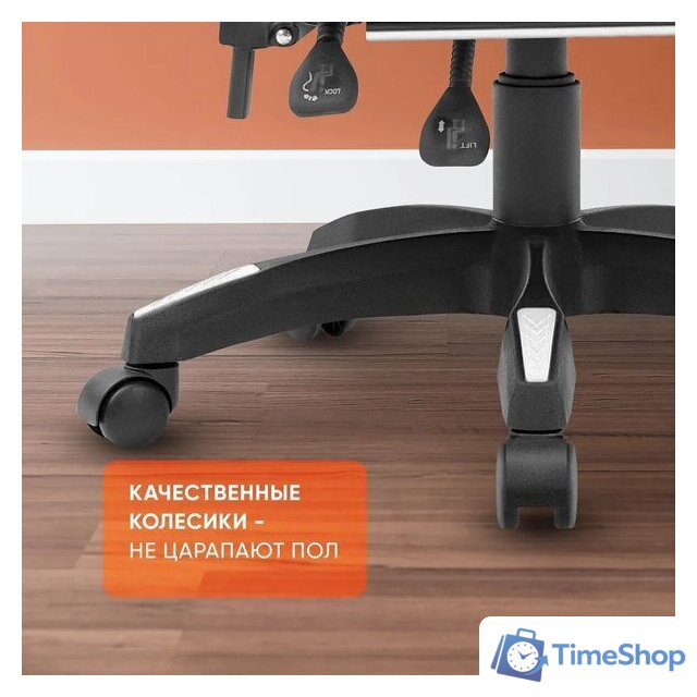 Игровое (геймерское) кресло byRoom Game Healer GF-8060-WB (белый/черный) - Изображение №7 — Интернет-магазин Time-Shop