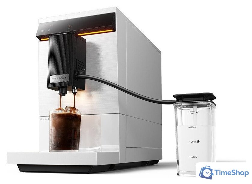 Кофемашина Trouver Virtuoso 10 Pro (белый) - Изображение №4 — Интернет-магазин Time-Shop