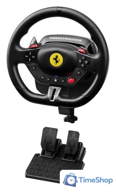 Руль Thrustmaster T98 Ferrari 296 GTB (для PlayStation 5) - Изображение №4 — Интернет-магазин Time-Shop