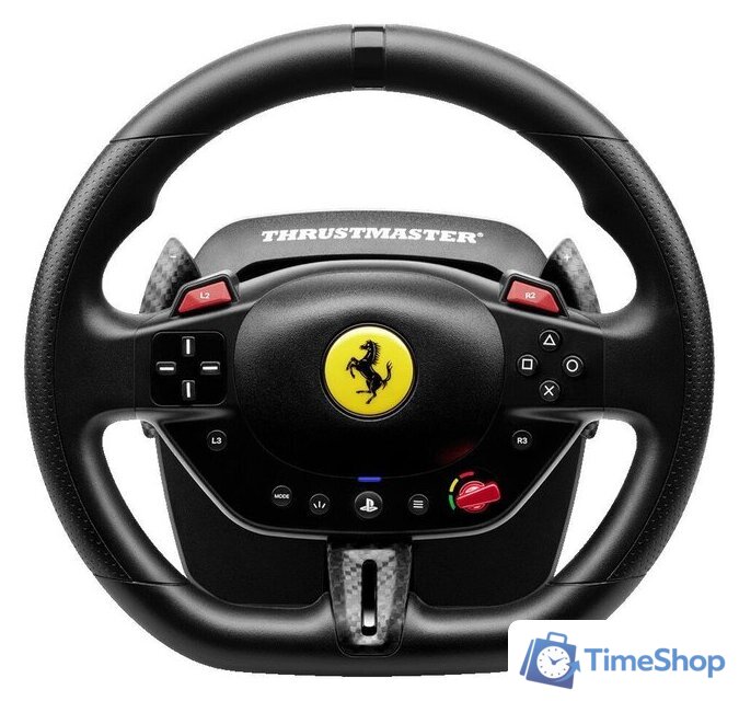 Руль Thrustmaster T98 Ferrari 296 GTB (для PlayStation 5) - Изображение №3 — Интернет-магазин Time-Shop