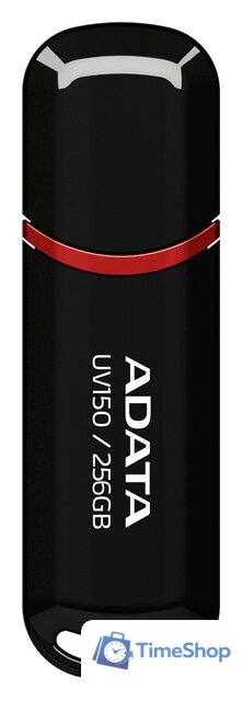 USB Flash ADATA UV150 256GB (черный) - Изображение №1 — Интернет-магазин Time-Shop