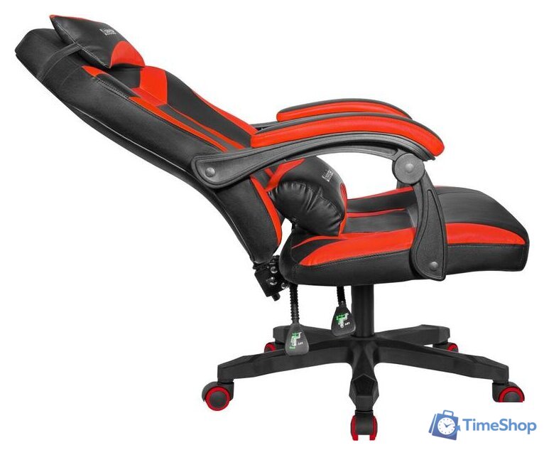 Игровое (геймерское) кресло Defender Master (черный/красный) - Изображение №4 — Интернет-магазин Time-Shop