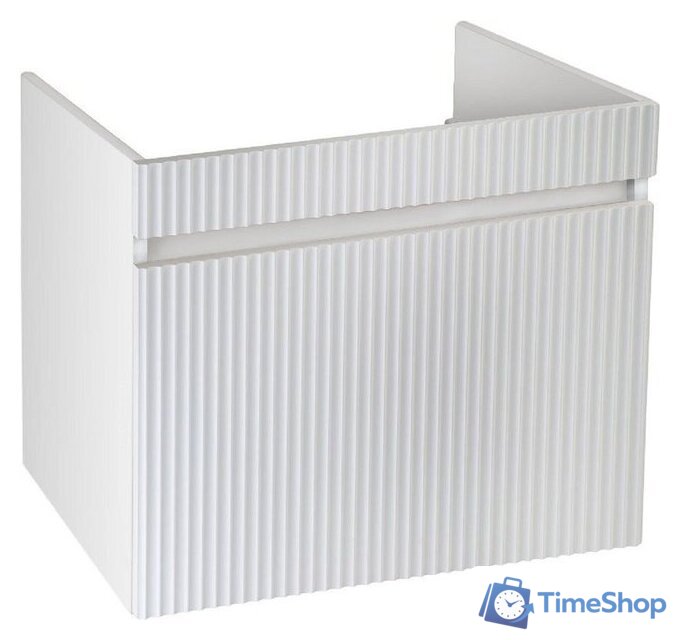  Runo Тумба с умывальником Модена 75 + Оскар 75 (подвесная, белый) - Изображение №7 — Интернет-магазин Time-Shop