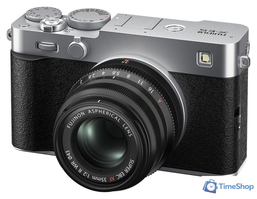 Беззеркальный фотоаппарат Fujifilm X-E5 Kit 23mm F2.8 R WR (серебристый) - Изображение №14 — Интернет-магазин Time-Shop