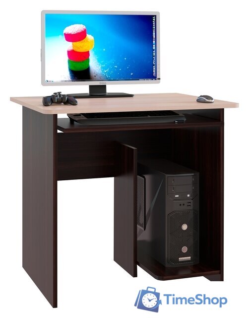 Стол Сокол КСТ-21.1 (венге/беленый дуб) - Изображение №1 — Интернет-магазин Time-Shop