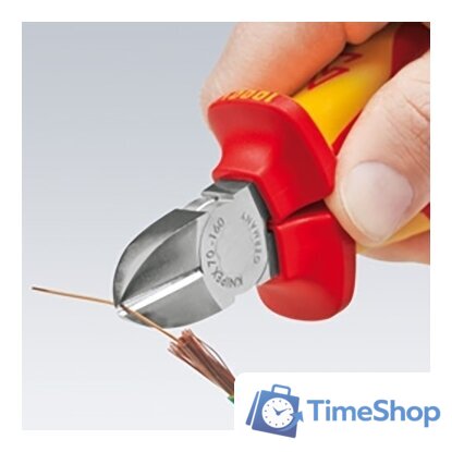 Кусачки боковые (бокорезы) Knipex 70 06 160 - Изображение №3 — Интернет-магазин Time-Shop