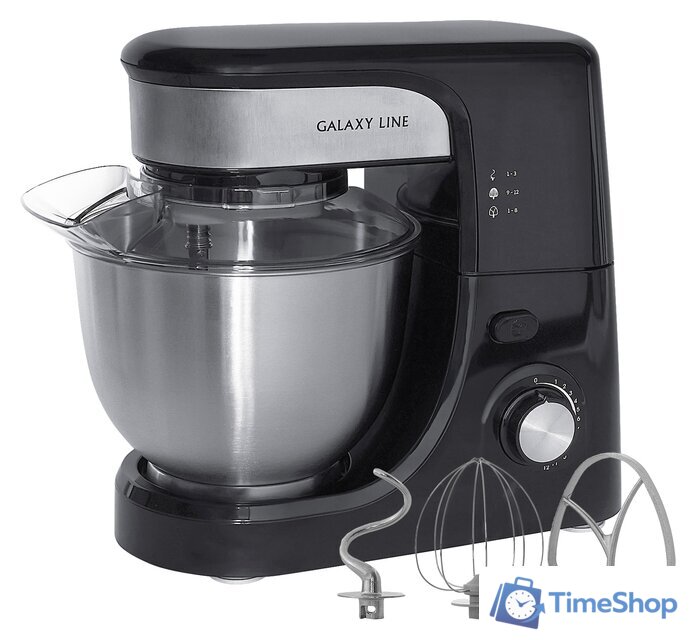 Планетарный миксер Galaxy Line GL2231 (черный) - Изображение №1 — Интернет-магазин Time-Shop