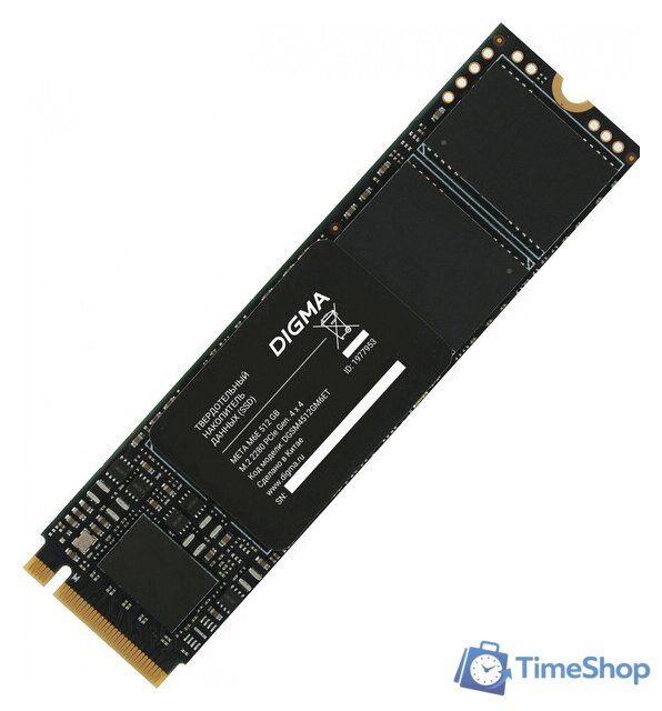 SSD Digma Meta M6E 512GB DGSM4512GM6ET - Изображение №1 — Интернет-магазин Time-Shop
