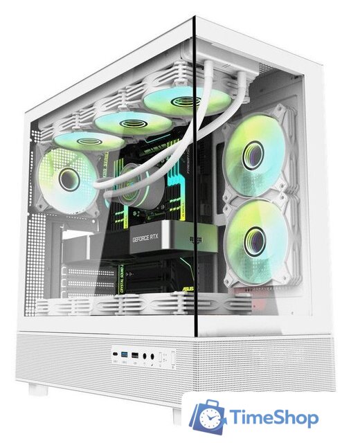 Корпус dark Flash DPX90 (белый) - Изображение №1 — Интернет-магазин Time-Shop