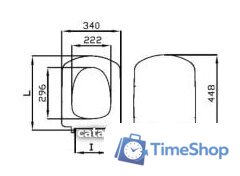 Сиденье для унитаза Roca Dama Senso ZRU9000040 - Изображение №2 — Интернет-магазин Time-Shop
