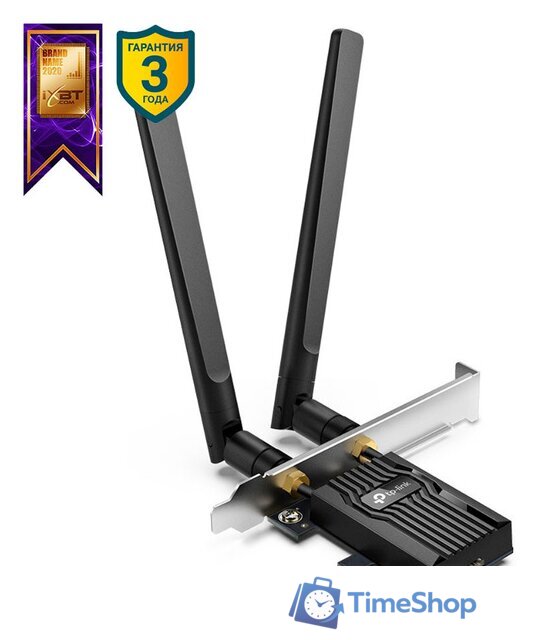 Wi-Fi/Bluetooth адаптер TP-Link Archer TX55E - Изображение №1 — Интернет-магазин Time-Shop