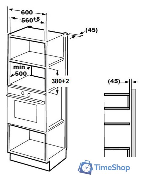 Микроволновая печь Korting KMI825XN - Изображение №2 — Интернет-магазин Time-Shop