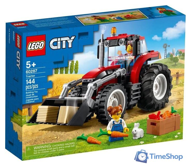 Конструктор LEGO City 60287 Трактор - Изображение №1 — Интернет-магазин Time-Shop
