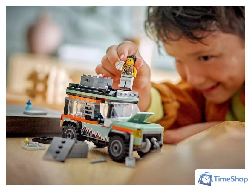 Конструктор LEGO City Горный внедорожник 4x4 60447 - Изображение №10 — Интернет-магазин Time-Shop
