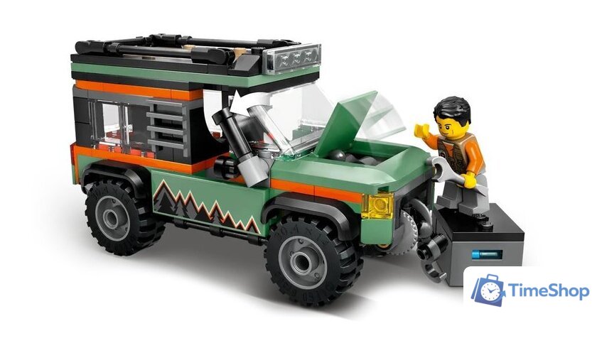 Конструктор LEGO City Горный внедорожник 4x4 60447 - Изображение №6 — Интернет-магазин Time-Shop
