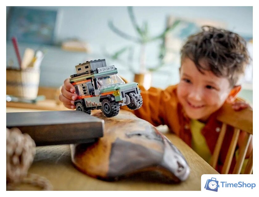 Конструктор LEGO City Горный внедорожник 4x4 60447 - Изображение №9 — Интернет-магазин Time-Shop