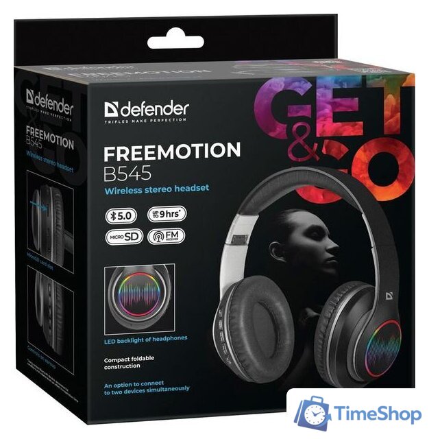 Наушники Defender FreeMotion B545 - Изображение №7 — Интернет-магазин Time-Shop