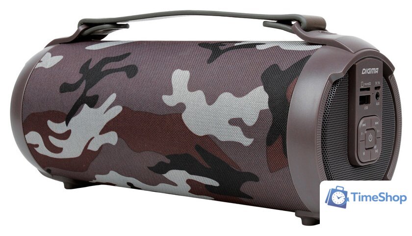 Беспроводная колонка Digma D-PS1520 (камуфляж) - Изображение №1 — Интернет-магазин Time-Shop