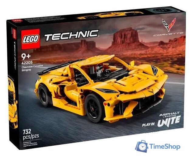 Конструктор LEGO Technic 42205 Chevrolet Corvette - Изображение №1 — Интернет-магазин Time-Shop