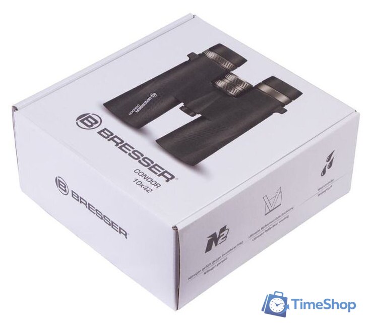 Бинокль Bresser Condor UR 10x42 (черный) - Изображение №12 — Интернет-магазин Time-Shop