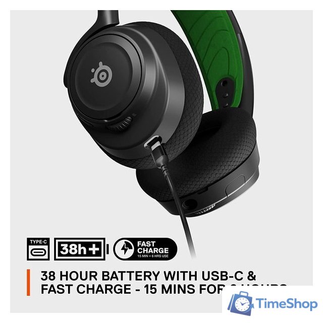 Наушники SteelSeries Arctis Nova 7X Wireless (черный) - Изображение №8 — Интернет-магазин Time-Shop