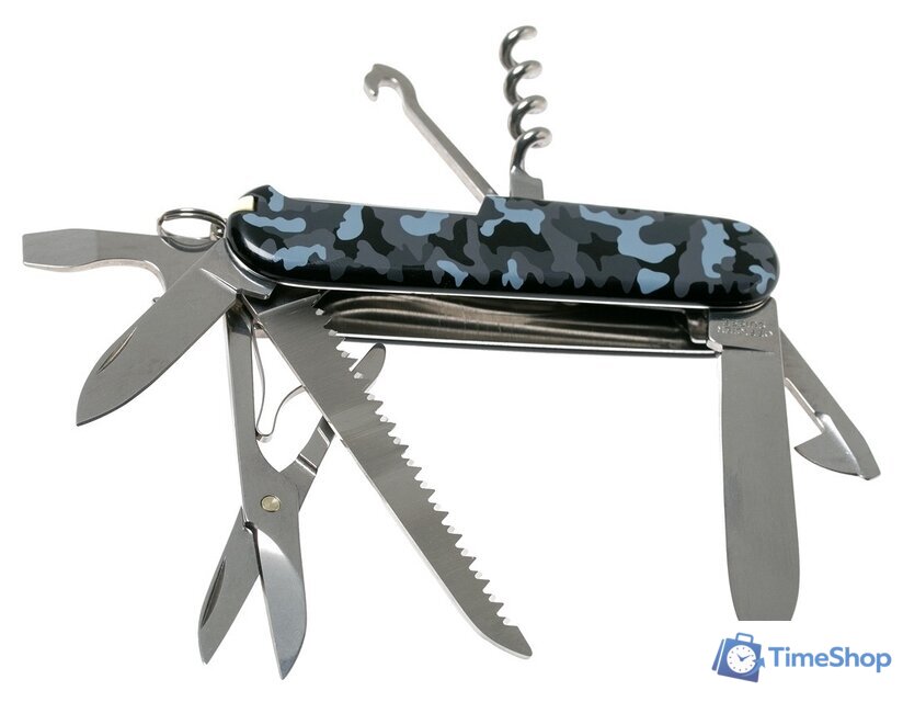 Мультитул Victorinox Huntsman (военно-морской камуфляж) - Изображение №2 — Интернет-магазин Time-Shop