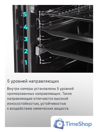Электрический духовой шкаф MAUNFELD MEOM729PW - Изображение №30 — Интернет-магазин Time-Shop